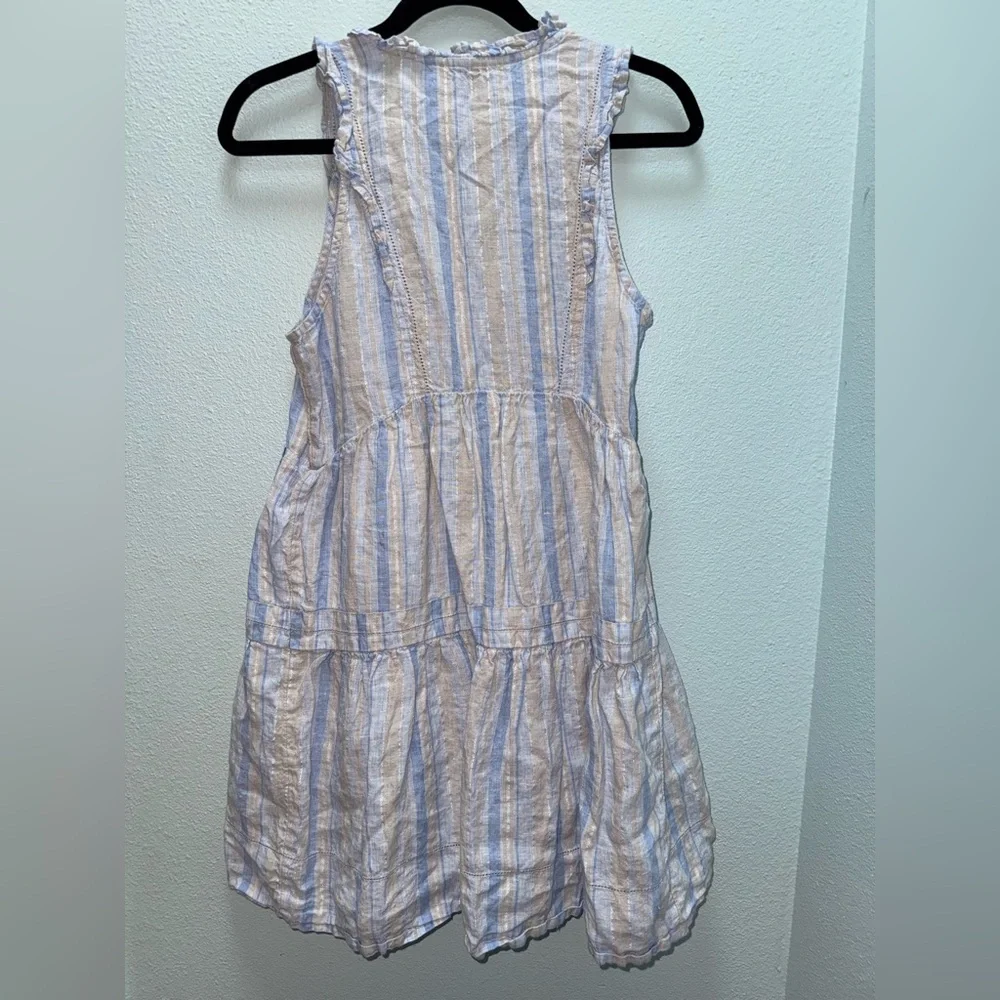 Vineyard Vines Blue and White Striped Mini Dress - Size S - Picture 4 of 8
